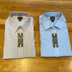 17.5-33 Light purple w/ blue & white strip & other is blue w/ white squares